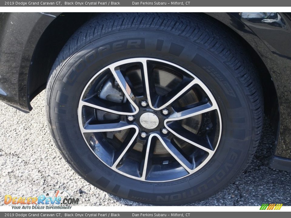 2019 Dodge Grand Caravan GT Black Onyx Crystal Pearl / Black Photo #19