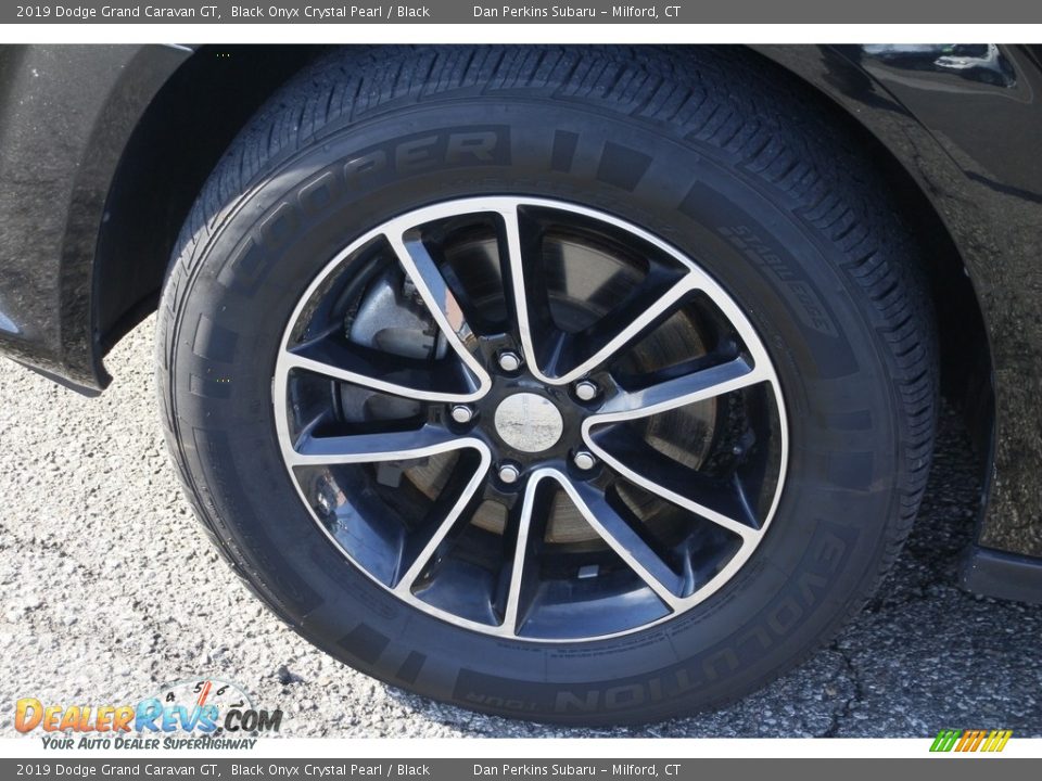 2019 Dodge Grand Caravan GT Black Onyx Crystal Pearl / Black Photo #20