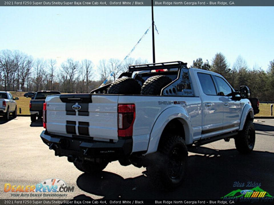 2021 Ford F250 Super Duty Shelby Super Baja Crew Cab 4x4 Oxford White / Black Photo #5