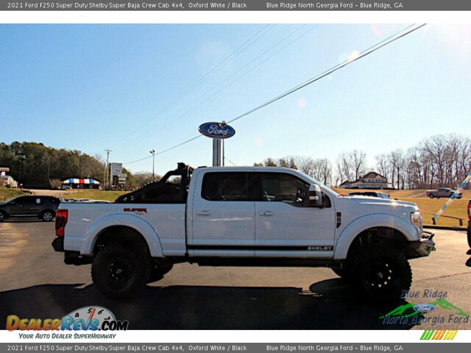 2021 Ford F250 Super Duty Shelby Super Baja Crew Cab 4x4 Oxford White / Black Photo #6