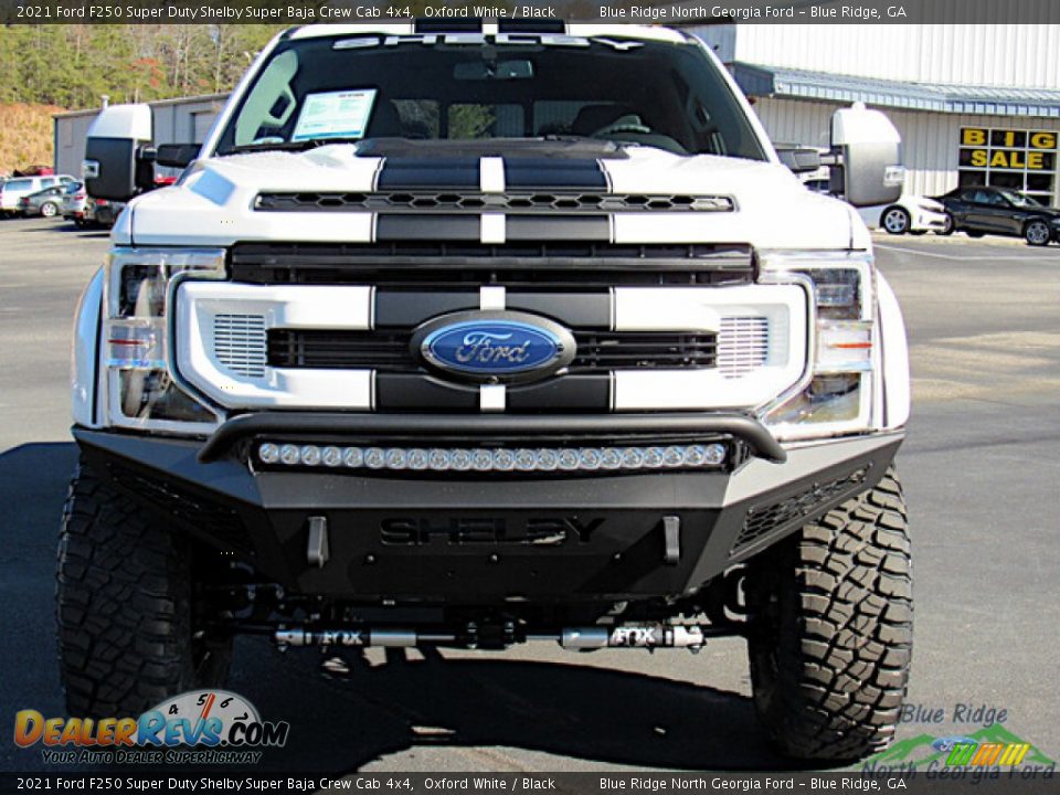 2021 Ford F250 Super Duty Shelby Super Baja Crew Cab 4x4 Oxford White / Black Photo #8