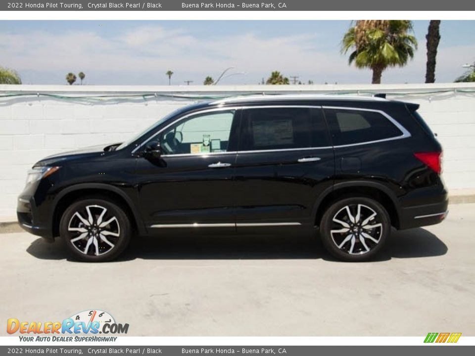 Crystal Black Pearl 2022 Honda Pilot Touring Photo #4