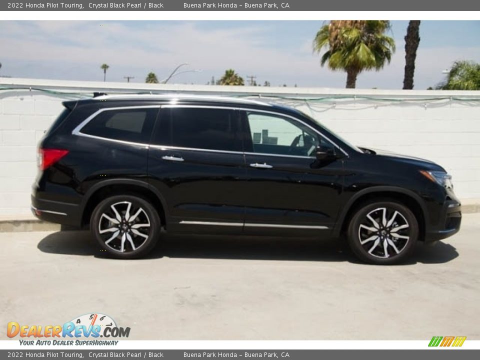 Crystal Black Pearl 2022 Honda Pilot Touring Photo #8