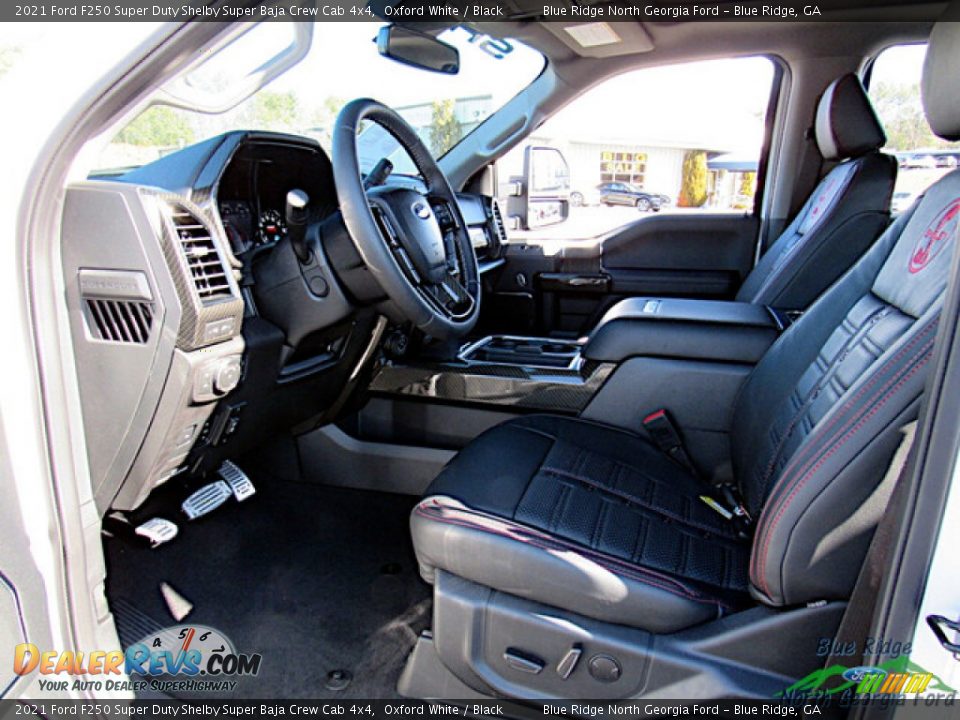 2021 Ford F250 Super Duty Shelby Super Baja Crew Cab 4x4 Oxford White / Black Photo #13