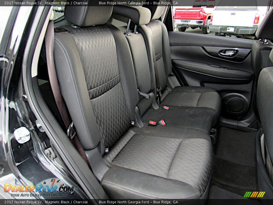 Rear Seat of 2017 Nissan Rogue SV Photo #13