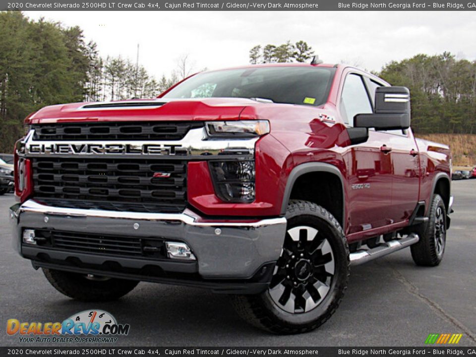 2020 Chevrolet Silverado 2500HD LT Crew Cab 4x4 Cajun Red Tintcoat / Gideon/­Very Dark Atmosphere Photo #1