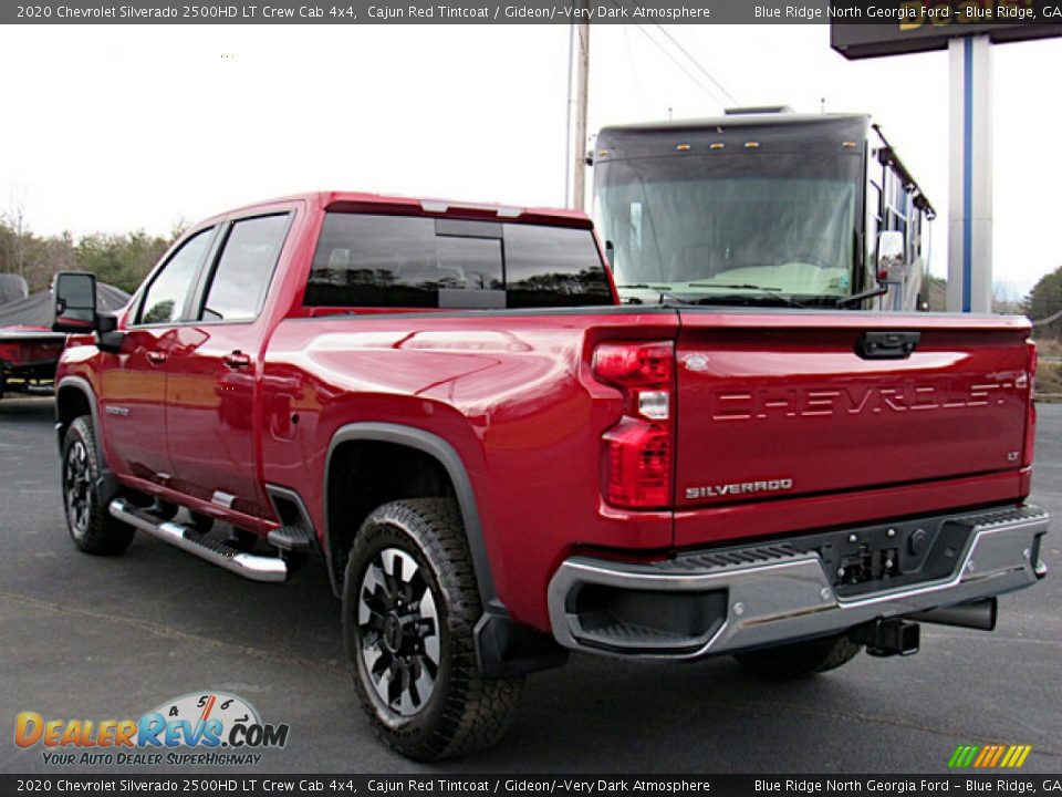 2020 Chevrolet Silverado 2500HD LT Crew Cab 4x4 Cajun Red Tintcoat / Gideon/­Very Dark Atmosphere Photo #3