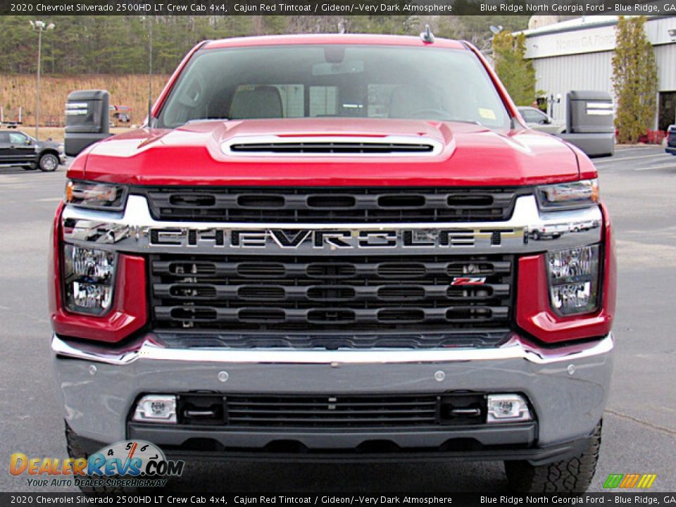 2020 Chevrolet Silverado 2500HD LT Crew Cab 4x4 Cajun Red Tintcoat / Gideon/­Very Dark Atmosphere Photo #8