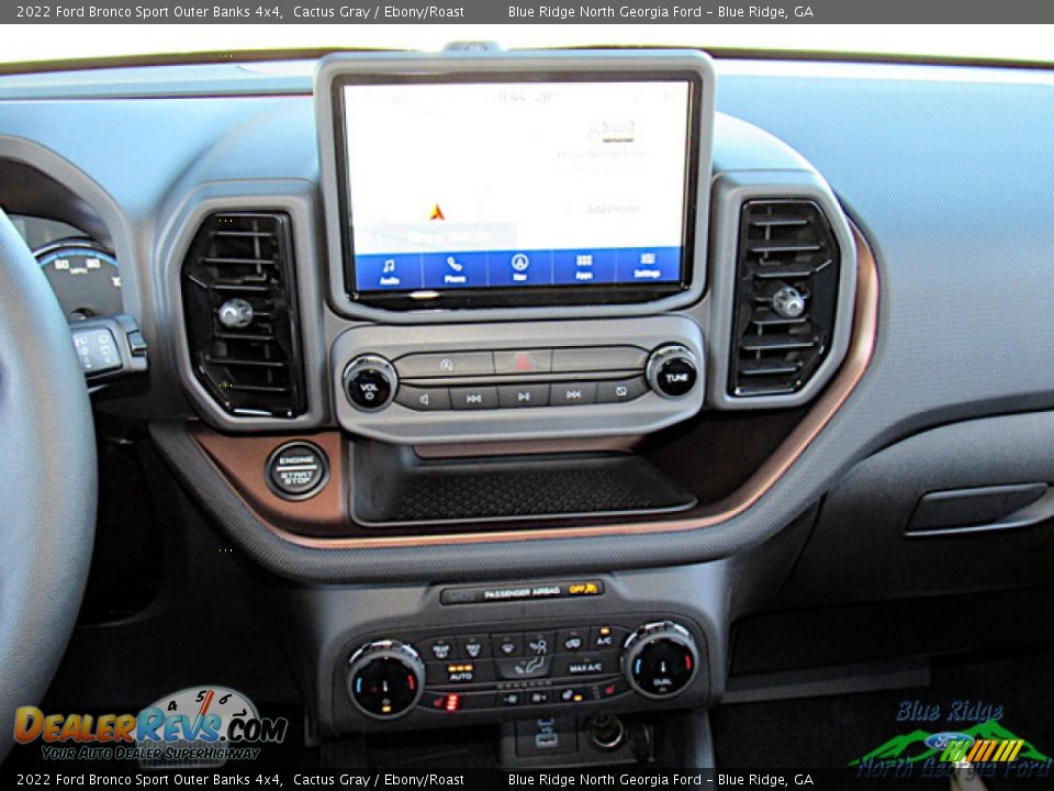 2022 Ford Bronco Sport Outer Banks 4x4 Cactus Gray / Ebony/Roast Photo #18