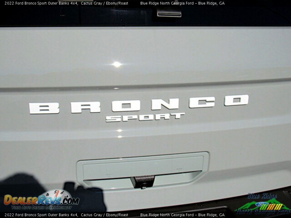 2022 Ford Bronco Sport Outer Banks 4x4 Cactus Gray / Ebony/Roast Photo #29