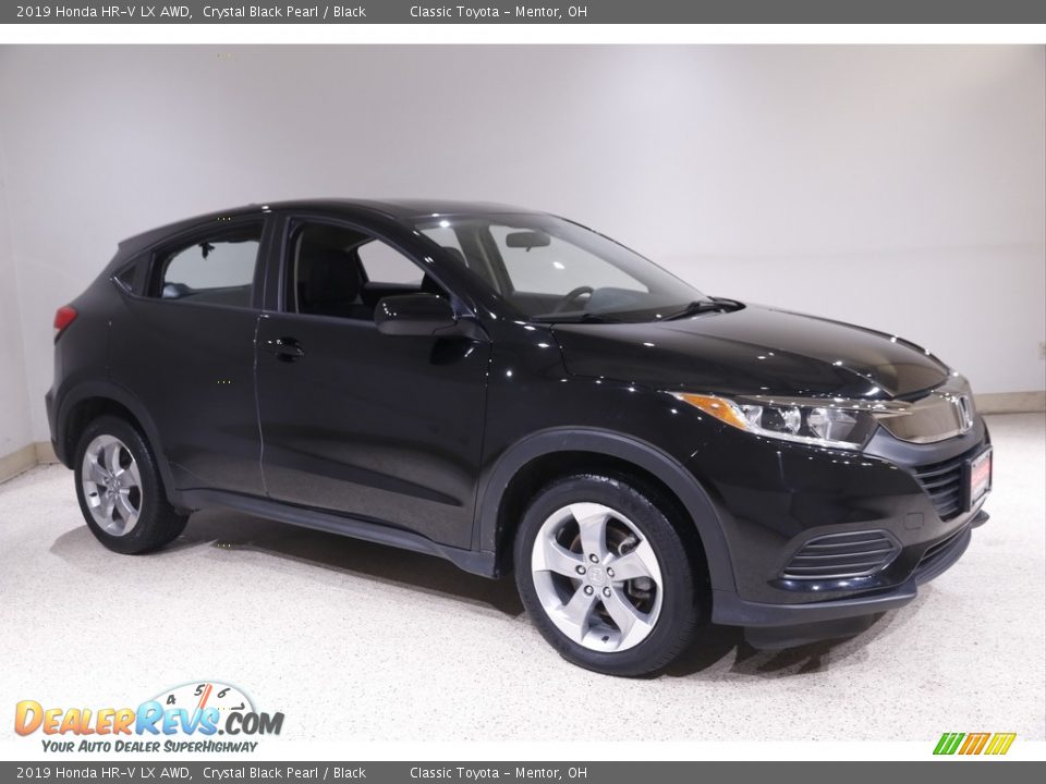 2019 Honda HR-V LX AWD Crystal Black Pearl / Black Photo #1