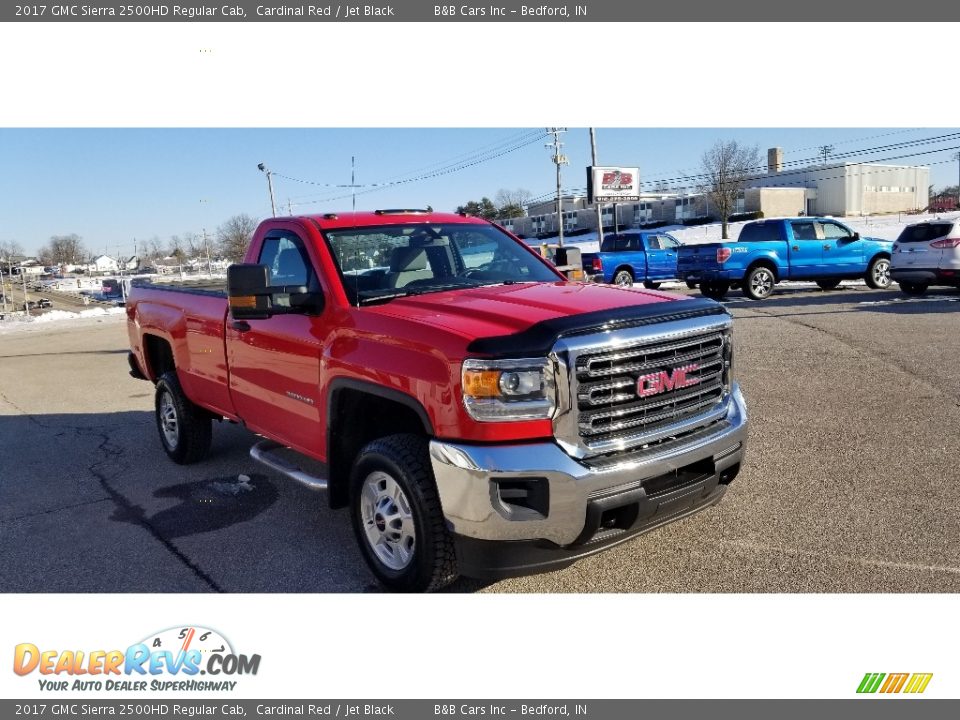 Cardinal Red 2017 GMC Sierra 2500HD Regular Cab Photo #2