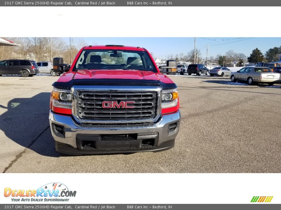 2017 GMC Sierra 2500HD Regular Cab Cardinal Red / Jet Black Photo #3