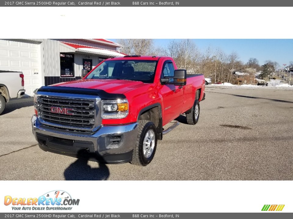 2017 GMC Sierra 2500HD Regular Cab Cardinal Red / Jet Black Photo #4