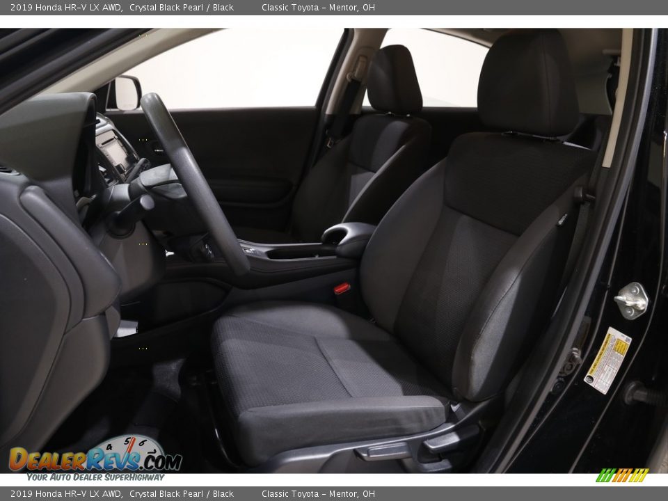 2019 Honda HR-V LX AWD Crystal Black Pearl / Black Photo #5