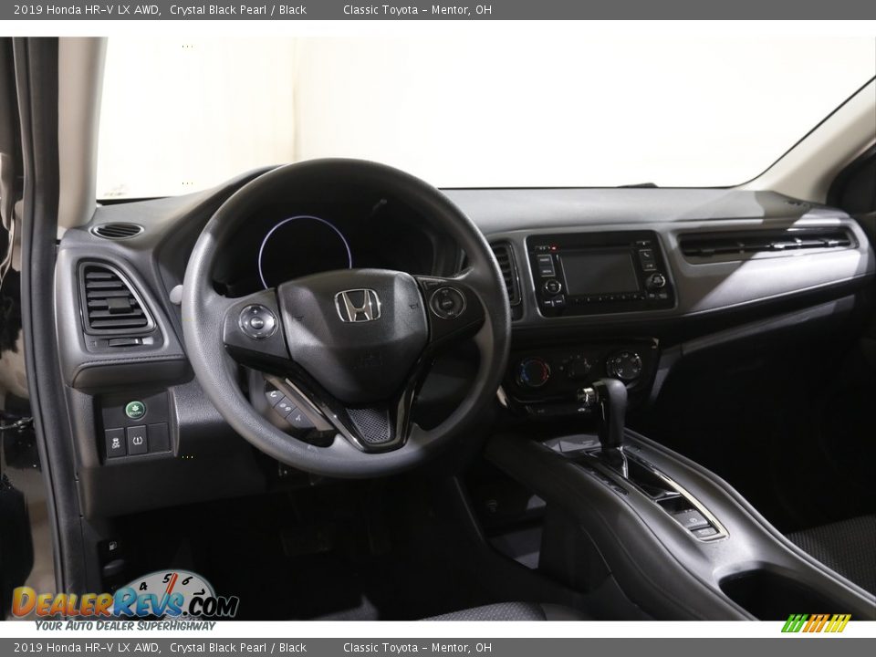 2019 Honda HR-V LX AWD Crystal Black Pearl / Black Photo #6
