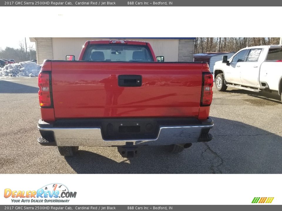 2017 GMC Sierra 2500HD Regular Cab Cardinal Red / Jet Black Photo #7