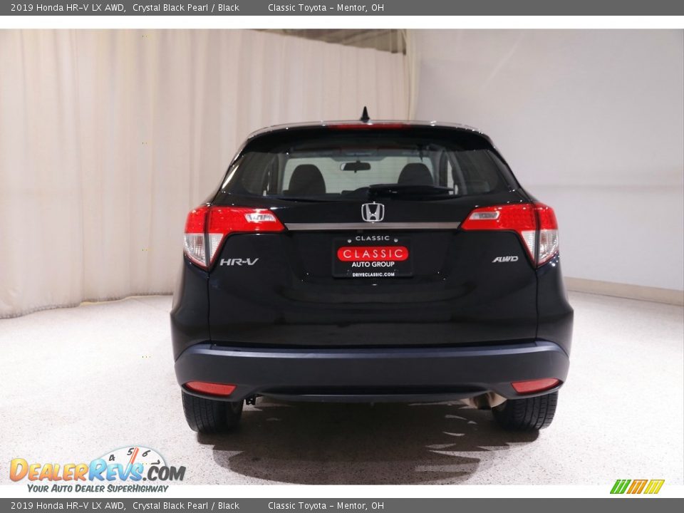 2019 Honda HR-V LX AWD Crystal Black Pearl / Black Photo #16