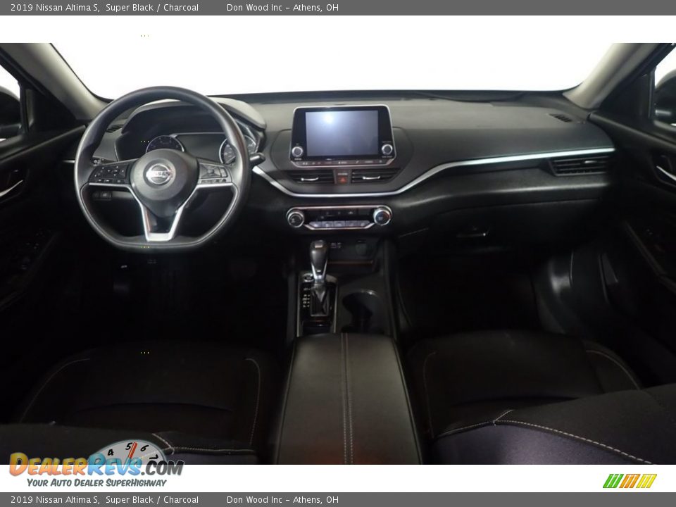 2019 Nissan Altima S Super Black / Charcoal Photo #24
