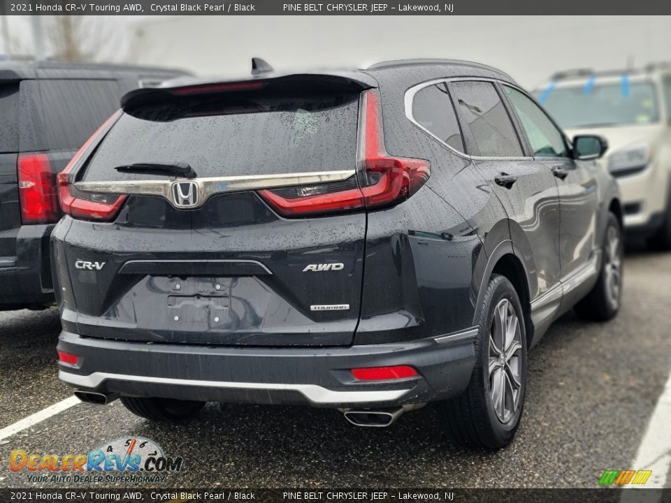 2021 Honda CR-V Touring AWD Crystal Black Pearl / Black Photo #2