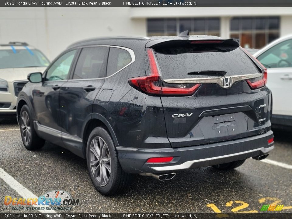 2021 Honda CR-V Touring AWD Crystal Black Pearl / Black Photo #4