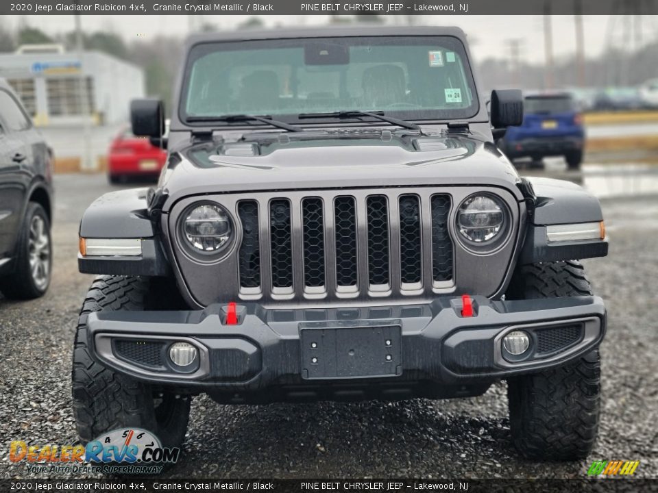 2020 Jeep Gladiator Rubicon 4x4 Granite Crystal Metallic / Black Photo #2