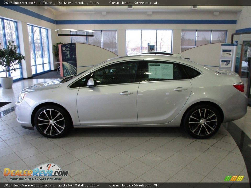 Quicksilver Metallic 2017 Buick Verano Sport Touring Photo #10