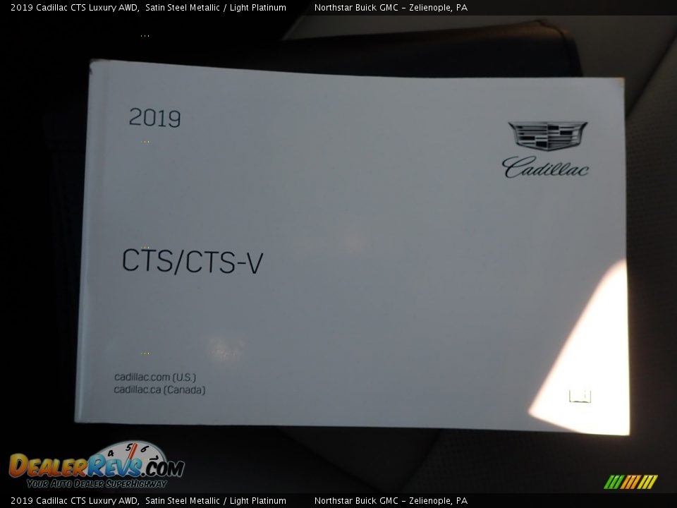 2019 Cadillac CTS Luxury AWD Satin Steel Metallic / Light Platinum Photo #29