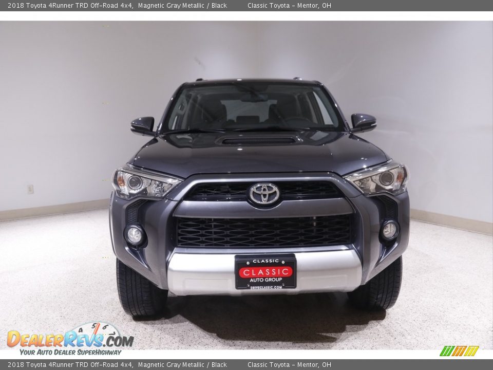 2018 Toyota 4Runner TRD Off-Road 4x4 Magnetic Gray Metallic / Black Photo #2