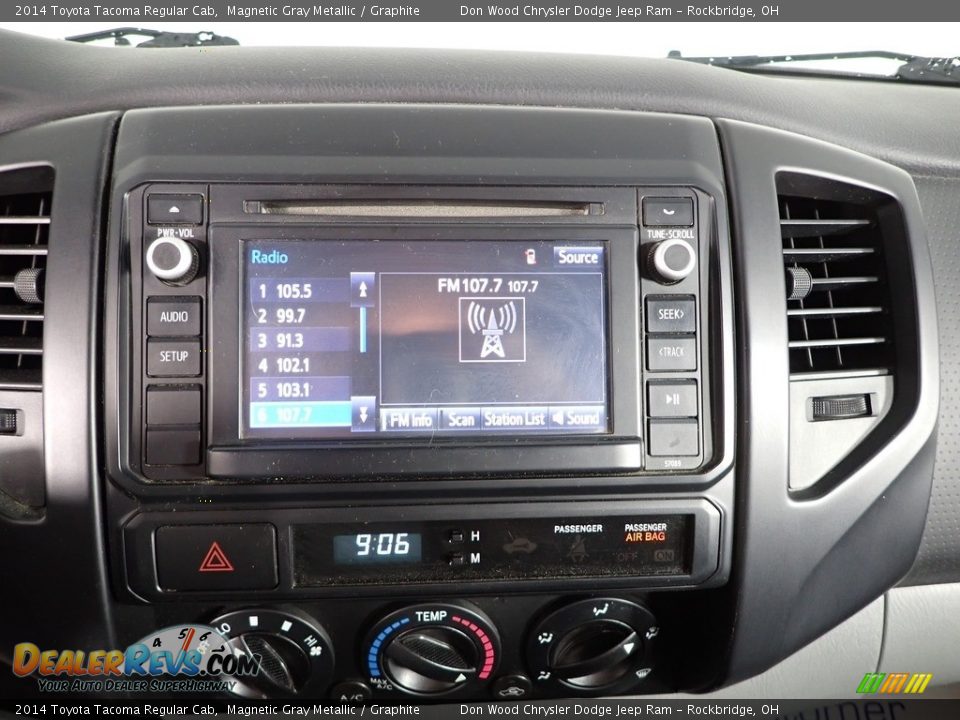 Controls of 2014 Toyota Tacoma Regular Cab Photo #2