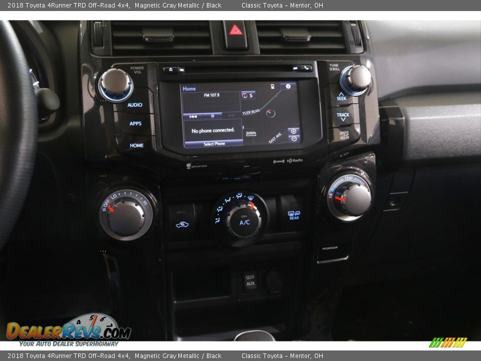 2018 Toyota 4Runner TRD Off-Road 4x4 Magnetic Gray Metallic / Black Photo #9