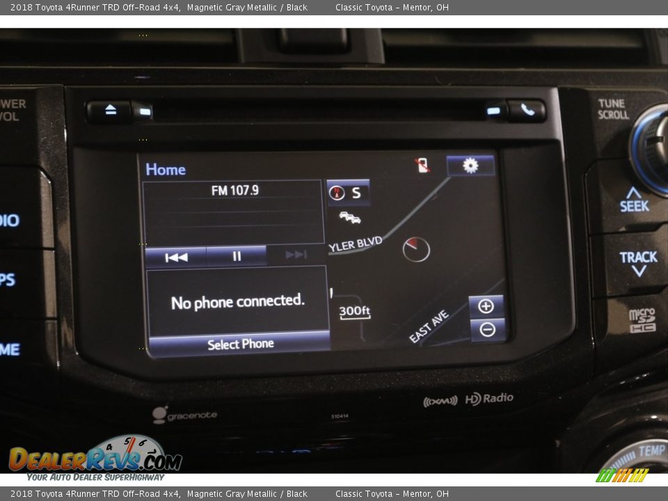 2018 Toyota 4Runner TRD Off-Road 4x4 Magnetic Gray Metallic / Black Photo #10