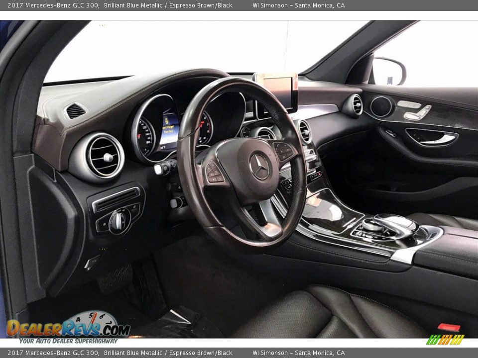 Espresso Brown/Black Interior - 2017 Mercedes-Benz GLC 300 Photo #22