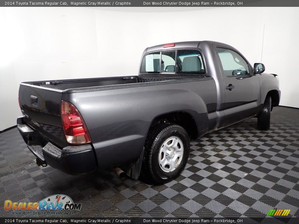 2014 Toyota Tacoma Regular Cab Magnetic Gray Metallic / Graphite Photo #9