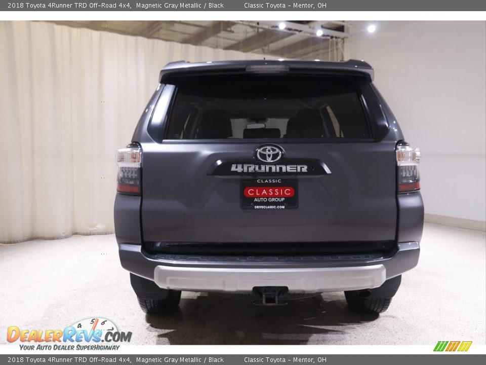 2018 Toyota 4Runner TRD Off-Road 4x4 Magnetic Gray Metallic / Black Photo #18