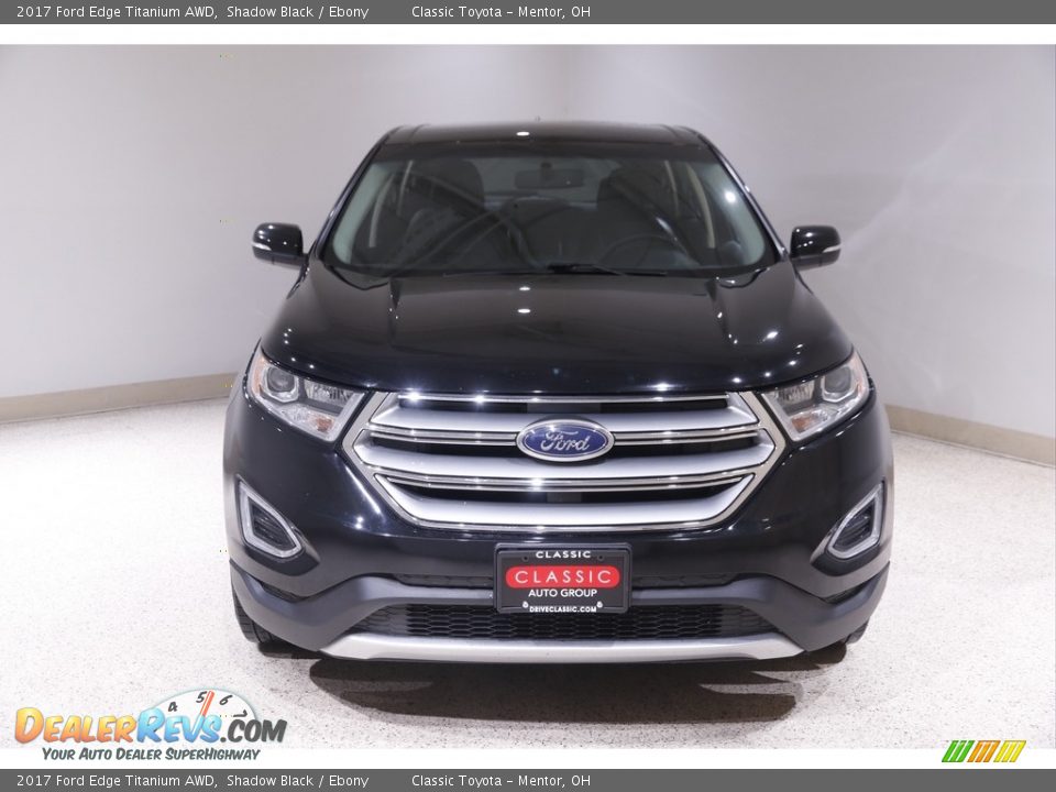 2017 Ford Edge Titanium AWD Shadow Black / Ebony Photo #2