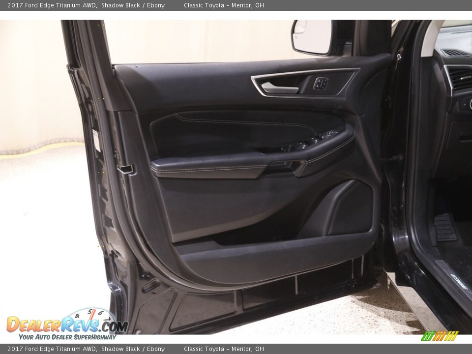2017 Ford Edge Titanium AWD Shadow Black / Ebony Photo #4