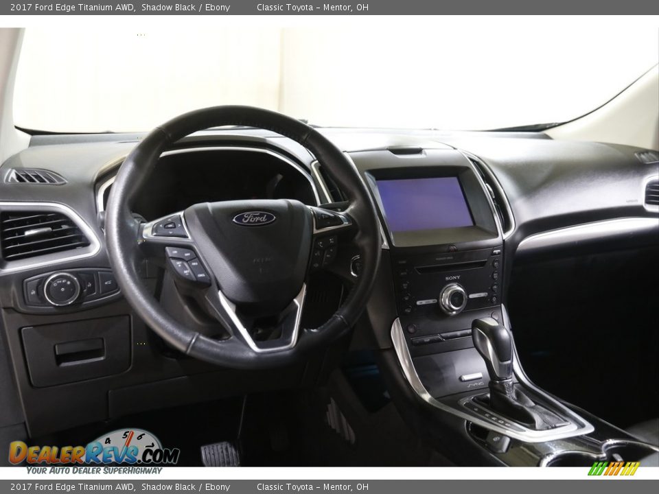 2017 Ford Edge Titanium AWD Shadow Black / Ebony Photo #6