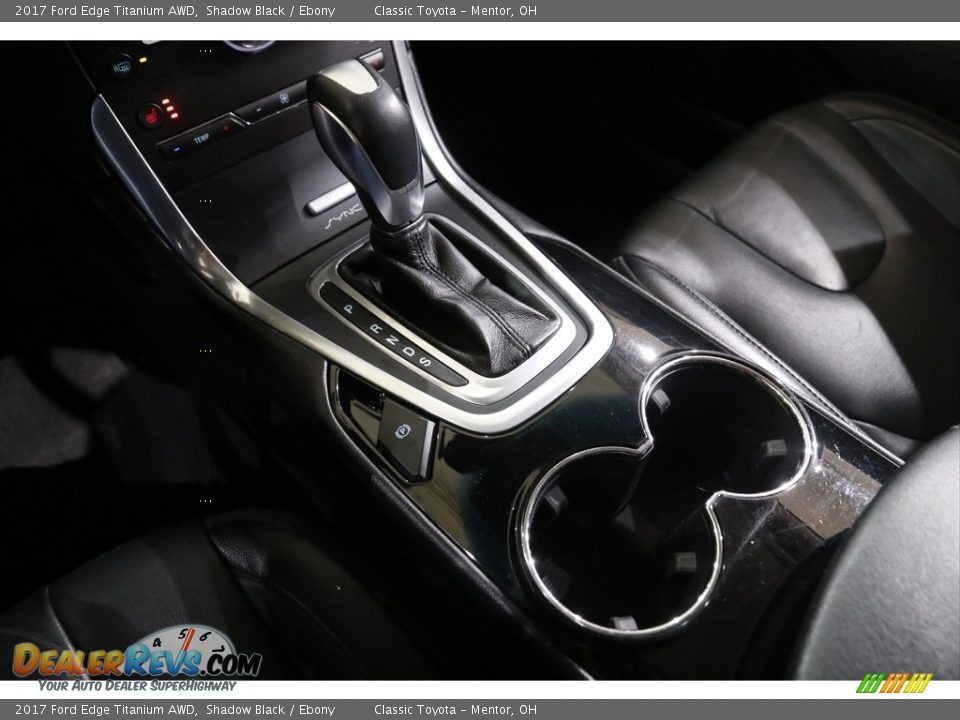 2017 Ford Edge Titanium AWD Shadow Black / Ebony Photo #14