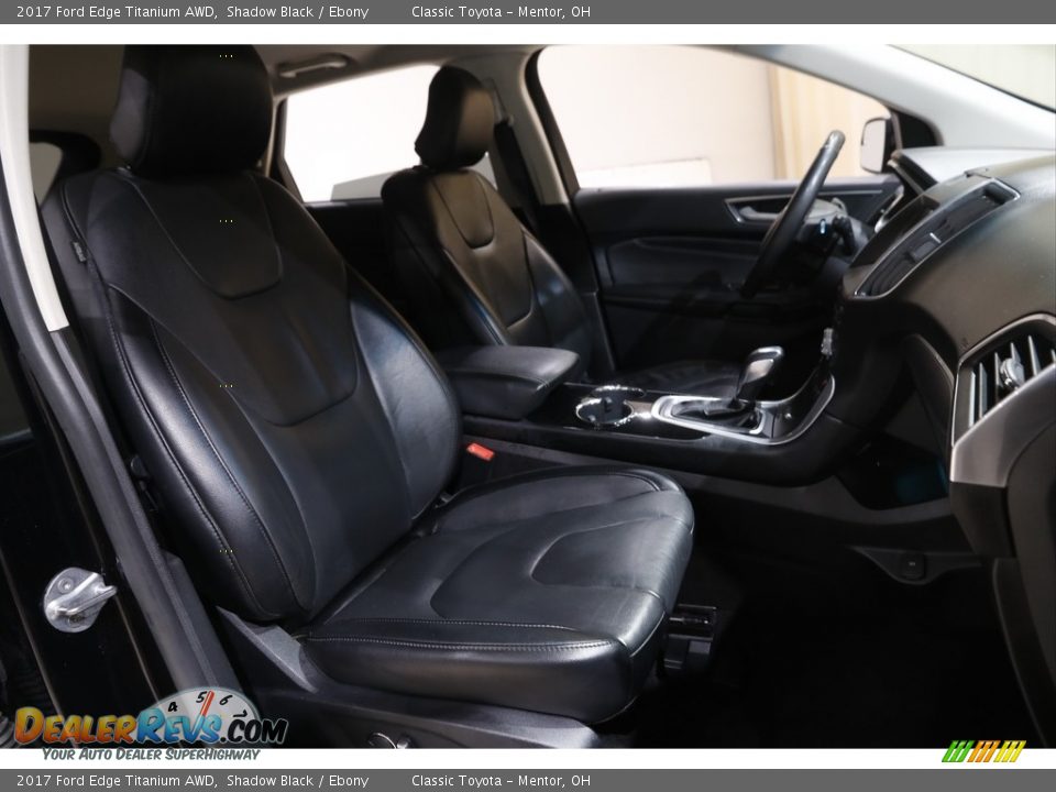 2017 Ford Edge Titanium AWD Shadow Black / Ebony Photo #15