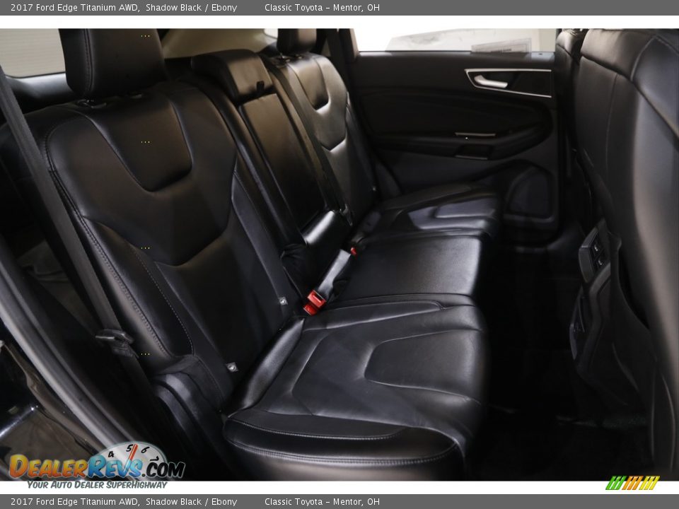 2017 Ford Edge Titanium AWD Shadow Black / Ebony Photo #16