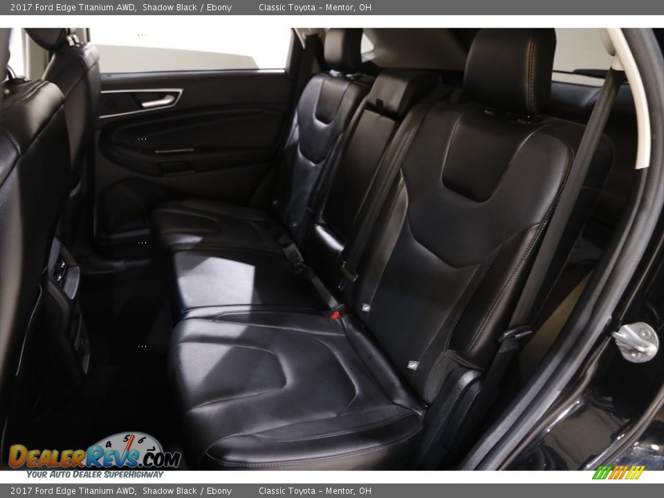 2017 Ford Edge Titanium AWD Shadow Black / Ebony Photo #17