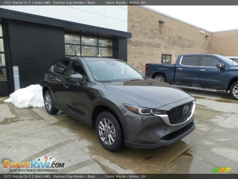 2022 Mazda CX-5 S Select AWD Machine Gray Metallic / Black Photo #1