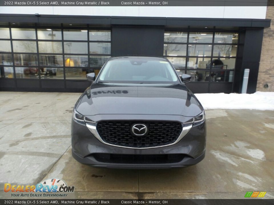 2022 Mazda CX-5 S Select AWD Machine Gray Metallic / Black Photo #2