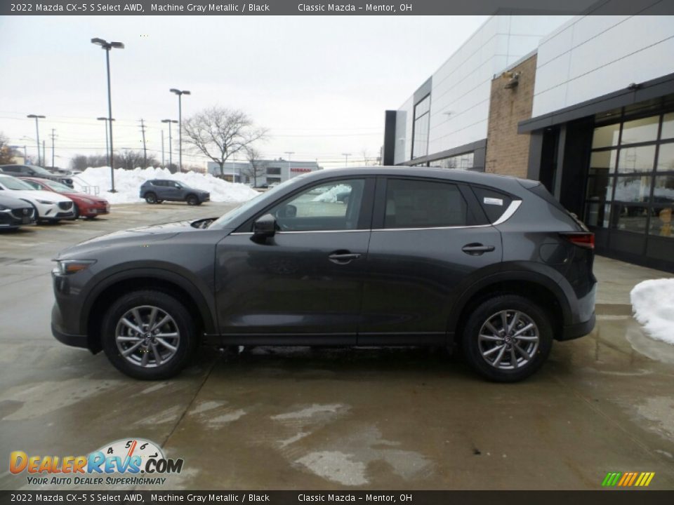 2022 Mazda CX-5 S Select AWD Machine Gray Metallic / Black Photo #6