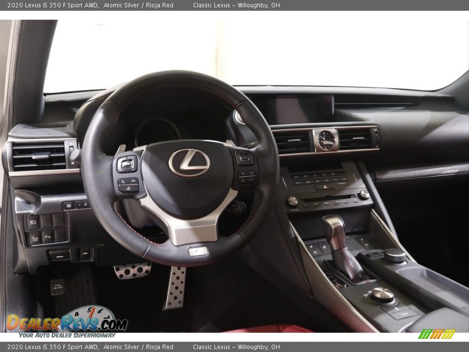 2020 Lexus IS 350 F Sport AWD Atomic Silver / Rioja Red Photo #6