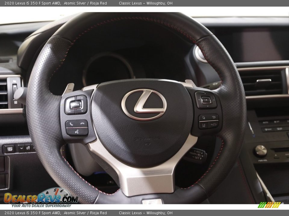 2020 Lexus IS 350 F Sport AWD Steering Wheel Photo #7
