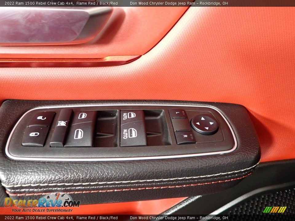 2022 Ram 1500 Rebel Crew Cab 4x4 Flame Red / Black/Red Photo #19