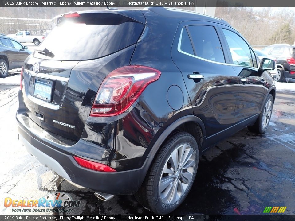 2019 Buick Encore Preferred Ebony Twilight Metallic / Ebony Photo #9