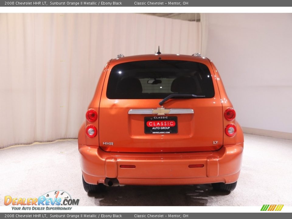 2008 Chevrolet HHR LT Sunburst Orange II Metallic / Ebony Black Photo #14